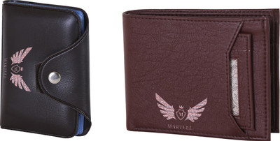 

Martell Men Brown Artificial Leather Wallet(6 Card Slots)