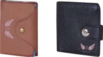 

Martell Men Black Artificial Leather Wallet(6 Card Slots), Brown