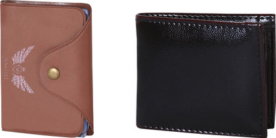 

Martell Men Black Artificial Leather Wallet(6 Card Slots), Brown