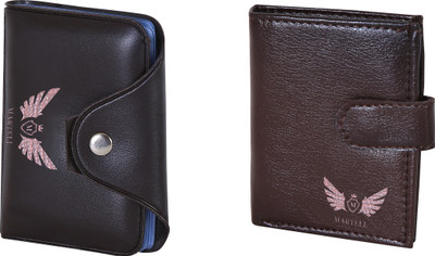 

Martell Men Brown Artificial Leather Wallet(6 Card Slots)