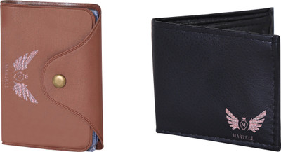 

Martell Men Black Artificial Leather Wallet(6 Card Slots), Brown