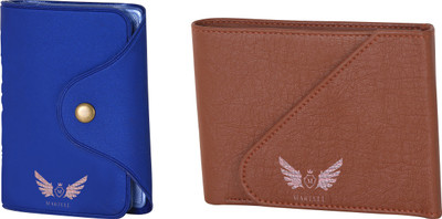 

Martell Men Brown Artificial Leather Wallet(6 Card Slots), Blue