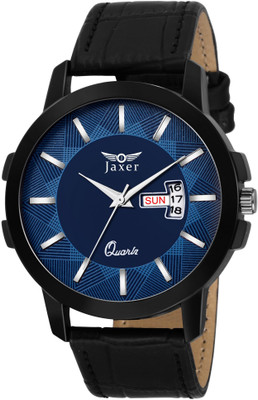 

Jaxer JXRM2111 Black Day And Date Watch - For Men