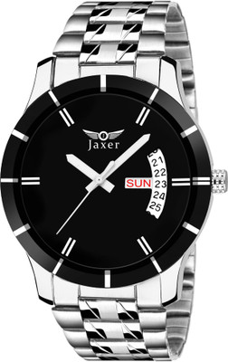 

Jaxer JXRM2123 Black Day And Date Watch - For Men