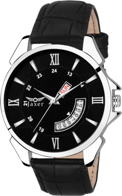

Jaxer JXRM2107 Black Day And Date Watch - For Men