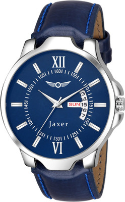 

Jaxer JXRM2118 Blue Day And Date Watch - For Men