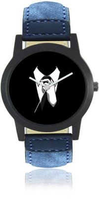 

Sponix Mart leather-blue-belt-dial-white-print-watch-for-boys-and-men- Watch - For Men
