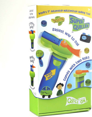 Quill On QUILL ON-SUPER QUILLER Automated Multifunction Quilling Tool- Blue