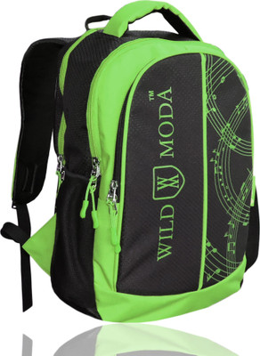 

Wildmoda School Backpack 25 L Backpack(Green)