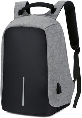 

Seajol New USB bag anti-theft backpack Waterproof Backpack(Grey, 25 L)
