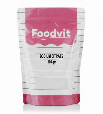 

Foodvit Sodium Citrate Raising Ingredient Powder(100 g)