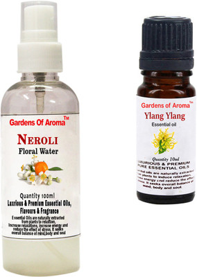 

Gardens Of Aroma Neroli Floral Water And Ylang Ylang Essential Oil(110 ml)