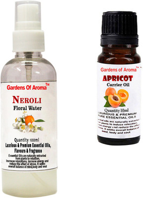 

Gardens Of Aroma Neroli Floral Water And Apricot Essential Oil(110 ml)