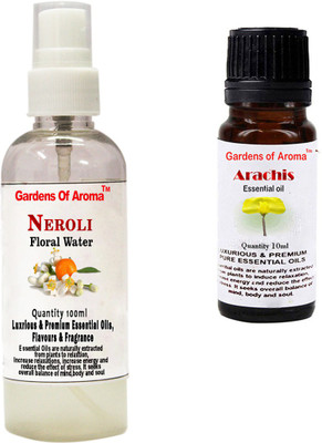 

Gardens Of Aroma Neroli Floral Water And Arachis Essential Oil(110 ml)