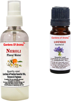 

Gardens Of Aroma Neroli Floral Water And Lavender Essential Oil(110 ml)