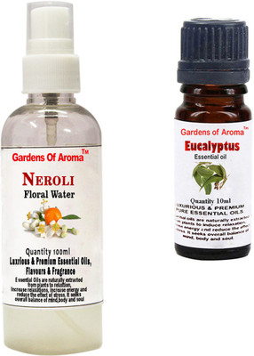 

Gardens Of Aroma Neroli Floral Water And Eucalyptus Essential Oil(110 ml)