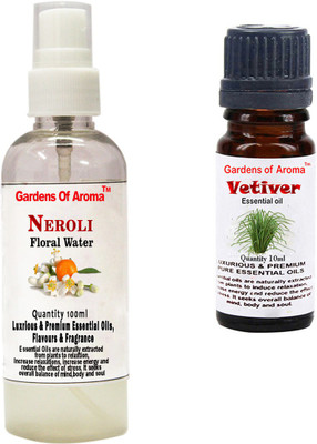 

Gardens Of Aroma Neroli Floral Water And Vetiver Essential Oil(110 ml)