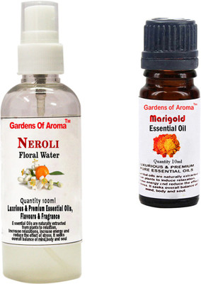 

Gardens Of Aroma Neroli Floral Water And Marigold Essential Oil(110 ml)
