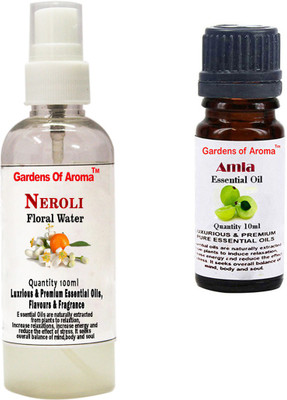

Gardens Of Aroma Neroli Floral Water And Amla Essential Oil(110 ml)