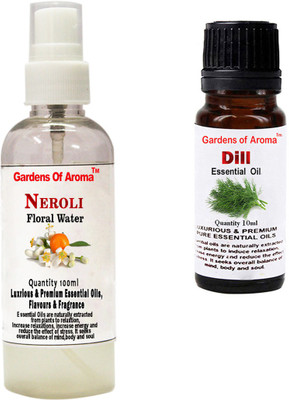 

Gardens Of Aroma Neroli Floral Water And Dill Essential Oil(110 ml)