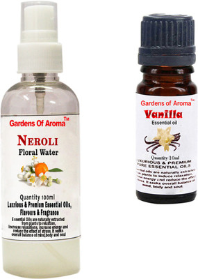

Gardens Of Aroma Neroli Floral Water And Vanilla Essential Oil(110 ml)