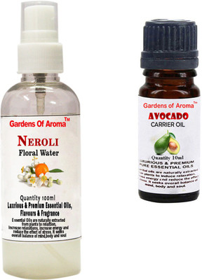 

Gardens Of Aroma Neroli Floral Water And Avocado Essential Oil(110 ml)