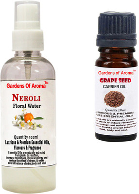 

Gardens Of Aroma Neroli Floral Water And Grapeseed Essential Oil(110 ml)