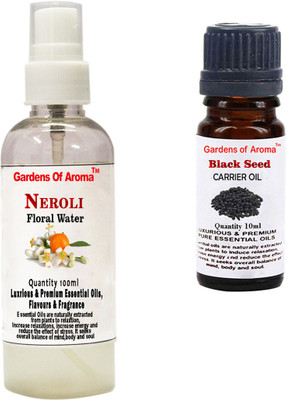 

Gardens Of Aroma Neroli Floral Water And Black Seed Essential Oil(110 ml)