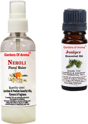 Gardens Of Aroma Neroli Floral Water And Juniper Essential Oil(110 ml)