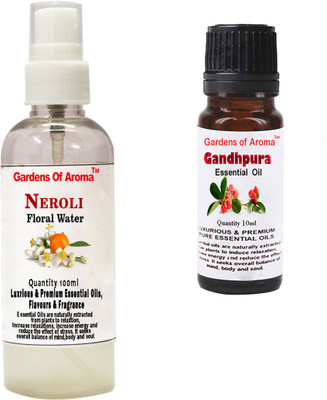 

Gardens Of Aroma Neroli Floral Water And Gandhpura Essential Oil(110 ml)