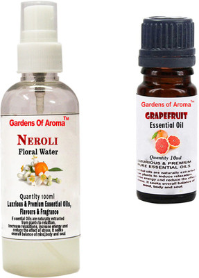 

Gardens Of Aroma Neroli Floral Water And Grapefruit Essential Oil(110 ml)