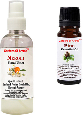 

Gardens Of Aroma Neroli Floral Water And Pine Essential Oil(110 ml)