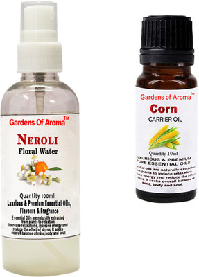 Gardens Of Aroma Neroli Floral Water And Corn Essential Oil(110 ml)