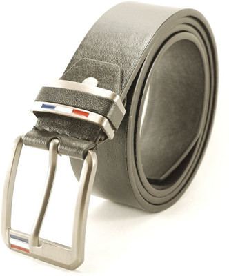 

The Rhino Men Casual, Evening, Party Tan Artificial Leather Belt, Black