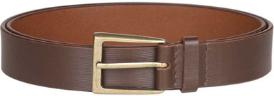 

Paragon Men Formal Brown Genuine Leather Belt