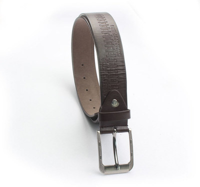 

Seajol Men Casual Brown Artificial Leather Reversible Belt, Dark brown