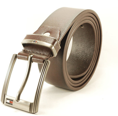 

The Rhino Men Casual, Evening, Formal Tan Artificial Leather Belt, Brown