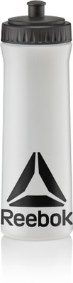 

REEBOK Water Bottle - 750ml - Clear/Black 750 ml Sipper(Pack of 1, Clear, Black)