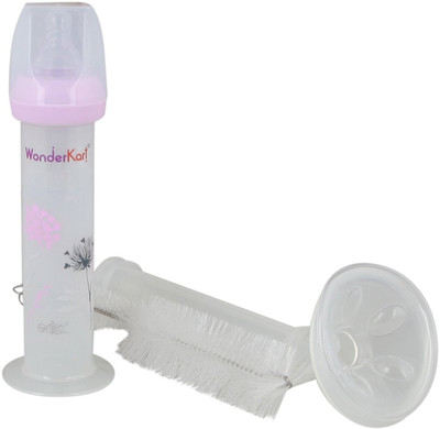 

WonderKart Syringe Shaped Premium Quality Manual Breast Pump With Brush - Manual(Multicolor)