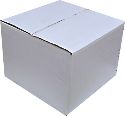 

Khushi Printers and Packers Corrugated Cardboard Packaging Box(Pack of 10 White)