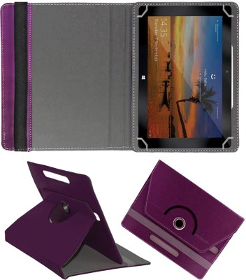 Fastway Flip Cover for iBall Slide PenBook 10.1 inch(Purple, Cases with Holder)