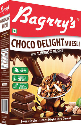 

Bagrry's Choco Delight Muesli, 500Gm(500 g, Box)