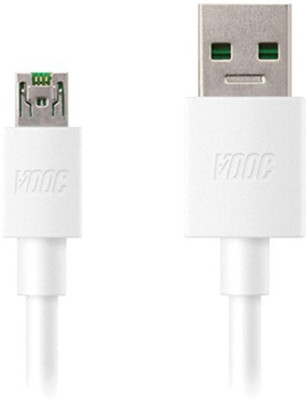 SEC Cable 1 m Micro USB Cable(Compatible with Oppo, White, One Cable)