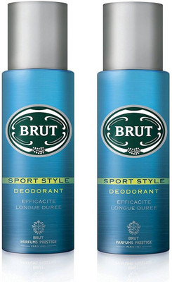 

Brut Sport Style Deodorant Spray - For Men(400 ml, Pack of 2)