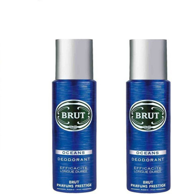 

Brut Oceans Deodorant Spray - For Men(400 ml, Pack of 2)