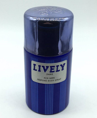 

Lively Blue Deodorant Spray - For Men(250 ml)