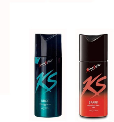 

KamaSutra Spark and Urge Deodorant Spray - For Men(300 ml)