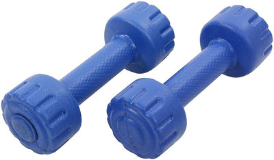 

Krazy Fitness 1'KG X 2 PVC Fixed Weight Dumbbell(10 kg)