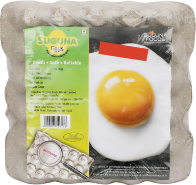 

Suguna Hen White Eggs(30 Units)