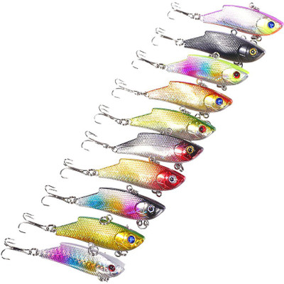 

Magideal Fishing Lures Crankbait with Fish Hooks Fishing Lures Crankbait with Fish Hooks Fish Decoy Fishing Lure(Pack of 10 Size 8)